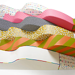 Дизайнерский модульный диван волнистой формы с цветным принтом Poltronova Superonda Sofa варинант исполнения - 25 | Loft Concept в Твери