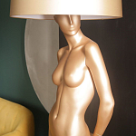 Лампа MANNEQUIN LAMP с абажуром женственность в деталях варинант исполнения - 9 | Loft Concept в Твери