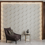 Гипсовая 3D Панель Aura варинант исполнения - 1 | Loft Concept в Твери