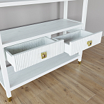 Стеллаж с двумя ящиками Elsa Dreams White варинант исполнения - 3 | Loft Concept в Твери