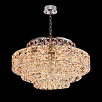 Люстра хрустальная в неоклассическом стиле на серебристом каркасе Majesty варинант исполнения - 4 | Loft Concept в Твери