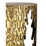 Столик дизайнерский Copper streaks варинант исполнения - 2 | Loft Concept в Твери