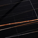 Стол журнальный круглый черный с полкой Inherence варинант исполнения - 4 | Loft Concept в Твери