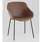 Стул Ashby экокожа светло-коричневый варинант исполнения - 1 | Loft Concept в Твери