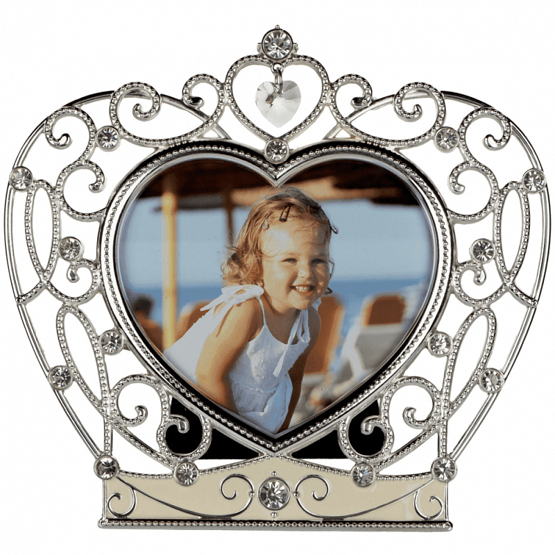 Фоторамка детская Childhood Corner Crown Серебряный Фоторамка детская Childhood Corner Crown Серебряный в Твери | Loft Concept