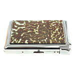 Портсигар с газовой зажигалкой из натурального камня Офит Благородный Stone Cigarettes Cases варинант исполнения - 10 | Loft Concept в Твери