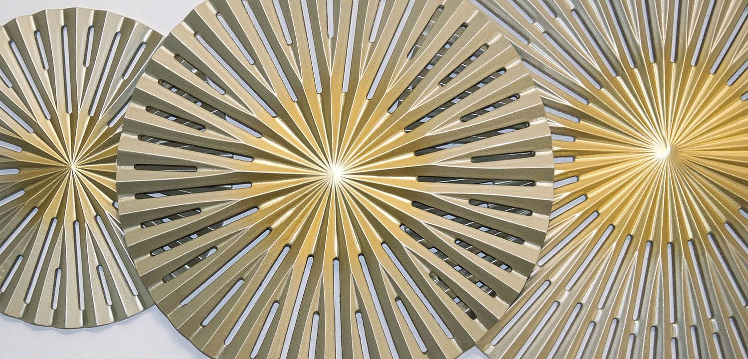 Арт-объект Apollo Gold and Silver Wall Plaque Disc gap 3 Арт-объект Apollo Gold and Silver Wall Plaque Disc gap 3 - Loft-Concept в Твери