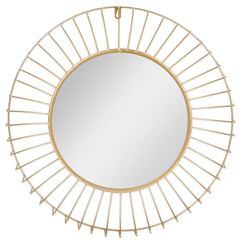 Зеркало круглое настенное в металлической оправе Modern Mirror Space Золотой Зеркало круглое настенное в металлической оправе Modern Mirror Space Золотой в Твери | Loft Concept