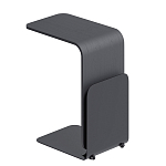 Stolik 90 Журнальный столик из шпона ясеня с чёрной эмалью варинант исполнения - 3 | Loft Concept в Твери