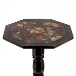 Кофейный стол из натуральных камней Змеевик и Яшма Natural Stone Tables варинант исполнения - 6 | Loft Concept в Твери