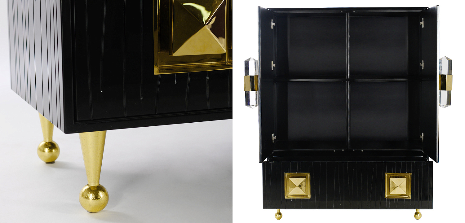 Шкаф кабинетный Jonathan Adler Crawford Cabinet Шкаф кабинетный Jonathan Adler Crawford Cabinet - Loft-Concept в Твери