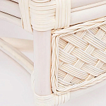 Комплект уличной мебели из ротанга Eloise белый варинант исполнения - 3 | Loft Concept в Твери