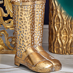 Ваза в форме сапог с рельефной текстурой и ручками Vase Boot варинант исполнения - 4 | Loft Concept в Твери