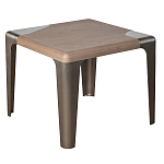 Столик журнальный Streamlining квадратный варинант исполнения - 2 | Loft Concept в Твери