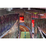 Дизайнерский ковер с изображением дороги Poltronova Autostrada Rug варинант исполнения - 13 | Loft Concept в Твери