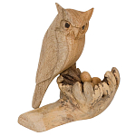 Статуэтка из дерева сова Animals of the World варинант исполнения - 1 | Loft Concept в Твери