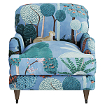 Дизайнерское классической формы на колесиках Trumann Armchair варинант исполнения - 2 | Loft Concept в Твери