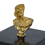 Мраморная шкатулка с бюстом из металла KELLY WEARSTLER варинант исполнения - 6 | Loft Concept в Твери