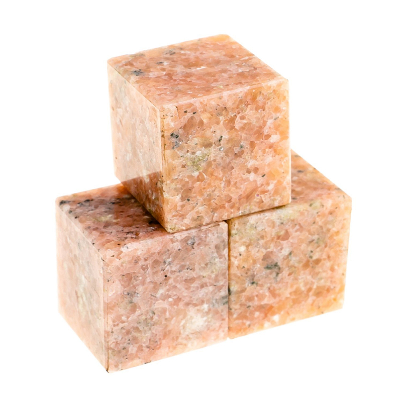 Камни для охлаждения виски из розового мрамора Natural Stone Cube Розовый Камни для охлаждения виски из розового мрамора Natural Stone Cube Розовый в Твери | Loft Concept