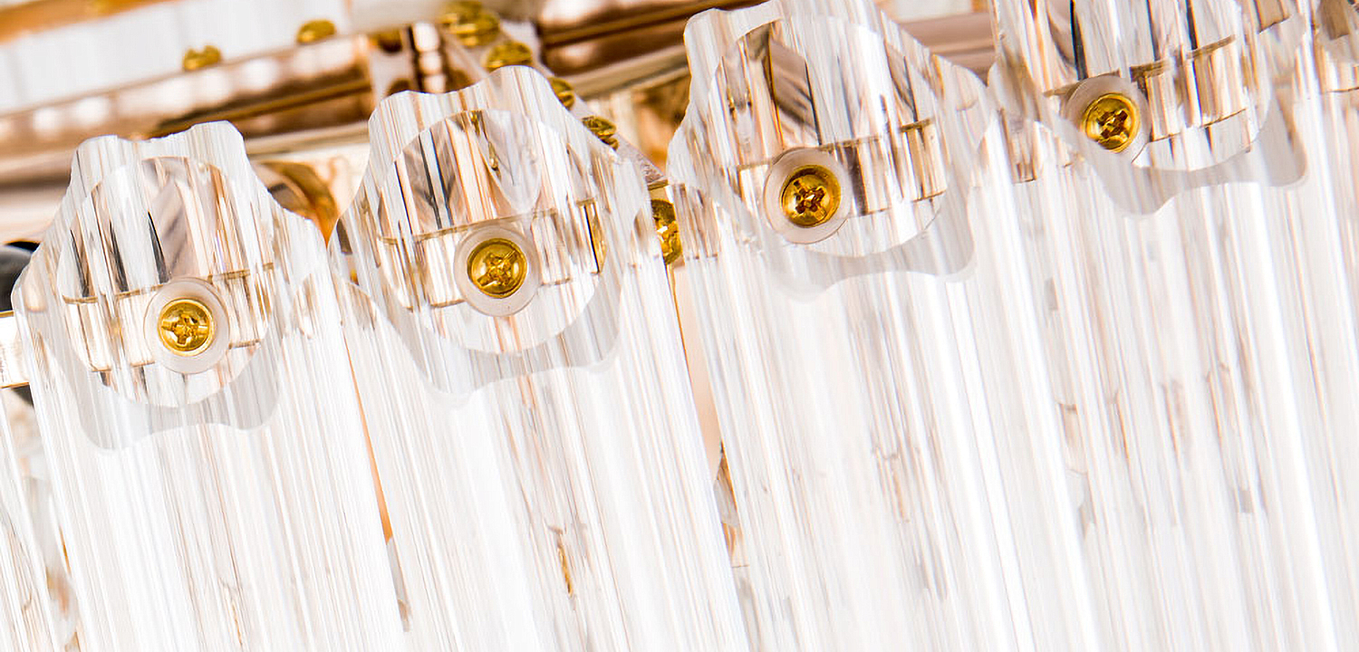 Люстра Hexagon Tube Light Crystal Chandelier Люстра Hexagon Tube Light Crystal Chandelier - Loft-Concept в Твери