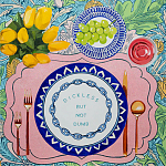 Картина Table Talk Dickless but Not Dumb  варинант исполнения - 1 | Loft Concept в Твери