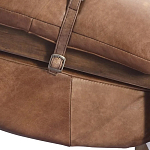 Двухместный диван Duncan винтажная коричневая кожа варинант исполнения - 5 | Loft Concept в Твери