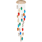 Каскадная люстра с цветными плафонами Soar Colorful Cascade Chandelier варинант исполнения - 1 | Loft Concept в Твери