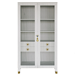 Дизайнерский шкаф витрина Elsa Dreams White с 4-мя ящиками варинант исполнения - 9 | Loft Concept в Твери