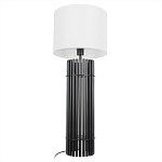 Настольная лампа с металлиеским черным трубчатым основанием Fulgurite варинант исполнения - 3 | Loft Concept в Твери