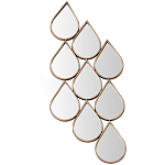 Настенное зеркало в виде капель Drops Mirror варинант исполнения - 1 | Loft Concept в Твери