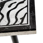 Стол обеденный из натурального мрамора Marble BW Accent Table варинант исполнения - 2 | Loft Concept в Твери