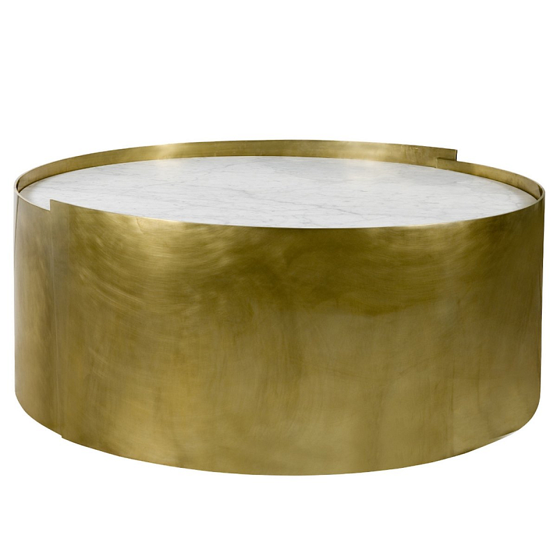 Кофейный Стол Alta Coffee Table Латунь Белый Кофейный Стол Alta Coffee Table Латунь Белый в Твери | Loft Concept
