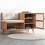 Комод с мягким  сиденьем и нишей для хранения обуви Manual Dresser варинант исполнения - 1 | Loft Concept в Твери