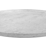 Стол обеденный с круглой светло-серой столешницей Harris Collection варинант исполнения - 3 | Loft Concept в Твери