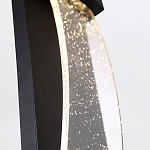 Настенный фонарь уличный прямоугольный черного цвета со стеклом с пузырьками Eurofase варинант исполнения - 4 | Loft Concept в Твери