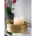 Поднос железный Gold Mesh варинант исполнения - 7 | Loft Concept в Твери