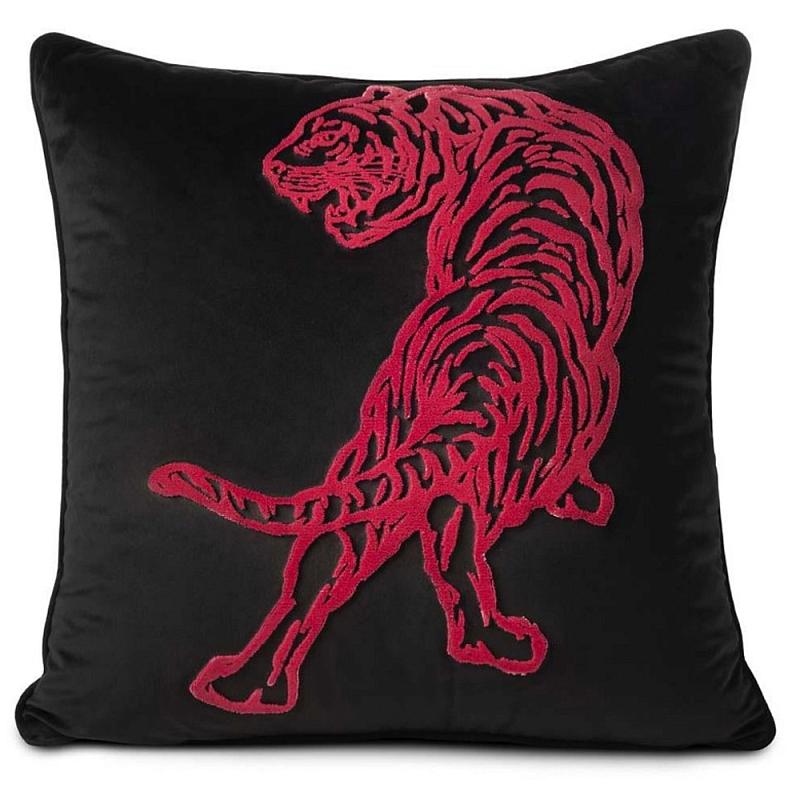 Подушка Pillow Fera Left Черный Золотой Розовый Подушка Pillow Fera Left Черный Золотой Розовый в Твери | Loft Concept