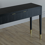 Туалетный стол - Трельяж Elsa Dreams Black 120 см варинант исполнения - 5 | Loft Concept в Твери