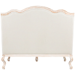 Диван двухместный из массива бука бежевый Solid Luxury варинант исполнения - 2 | Loft Concept в Твери