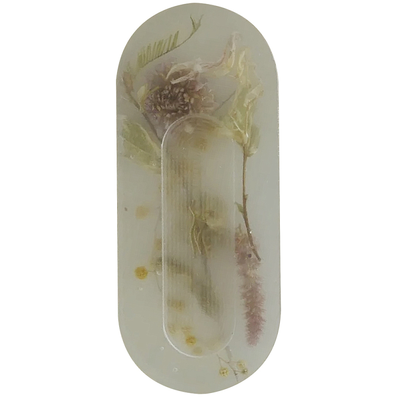 Подставка под благовония из эпоксидной смолы с цветами белая Epoxy Resin Flowers Incense Oval Stand White Белый Подставка под благовония из эпоксидной смолы с цветами белая Epoxy Resin Flowers Incense Oval Stand White Белый в Твери | Loft Concept