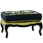 Банкетка из натурального бука с изображением птиц и цветов Blooming Birds варинант исполнения - 1 | Loft Concept в Твери