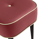 Квадратный мягкий пуф на черных ножках Winton Pouf Square варинант исполнения - 14 | Loft Concept в Твери