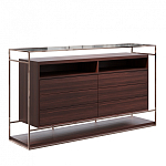 Дизайнерский комод в металлическом каркасе Valerian варинант исполнения - 1 | Loft Concept в Твери