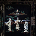 Комод в китайском стиле Chinese Black Chest of Drawers Нидерланды варинант исполнения - 2 | Loft Concept в Твери