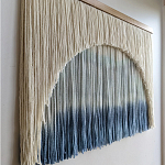 Панно дизайнерское из нитей Quiet Sea варинант исполнения - 2 | Loft Concept в Твери