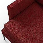 Мебельная ткань Шенилл бордовый цвет 138 см T4-23 варинант исполнения - 7 | Loft Concept в Твери