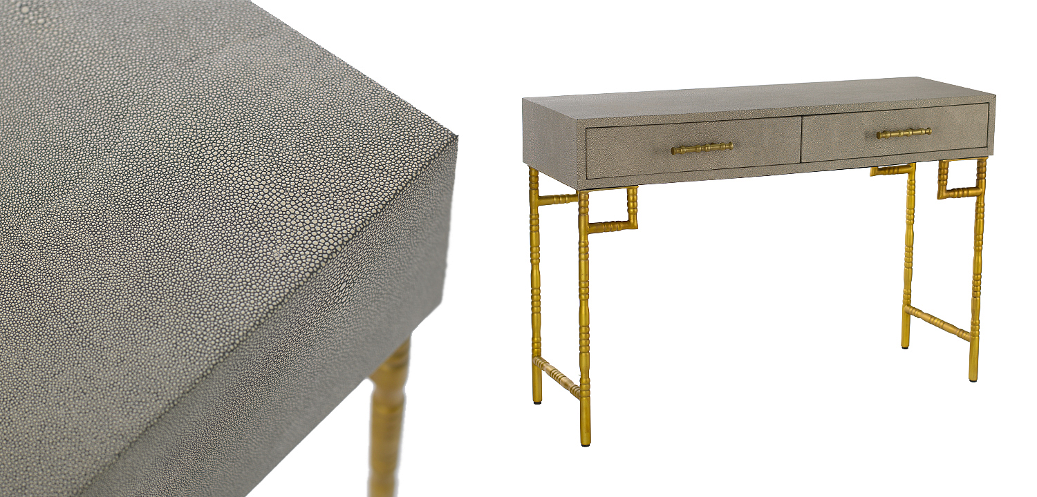 Консоль Gray Texture Console - Loft-Concept в Твери