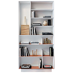 Дизайнерский стеллаж с вертикальными и горизонтальными полками Gio Ponti D.357.1 D.357.2 Rack варинант исполнения - 1 | Loft Concept в Твери