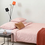 Постельное белье розового цвета с рисунком 150х200 см Blossom Essence варинант исполнения - 4 | Loft Concept в Твери