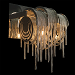 Бра с перфорированными металлическими дугами и цепочками 22 см Atlantis Chain варинант исполнения - 8 | Loft Concept в Твери